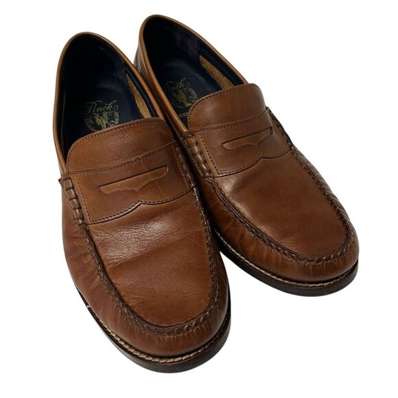 Cole Haan Pinch Men’s Brown Leather Grand Classic Penny Loafers SZ 9.5 Formal